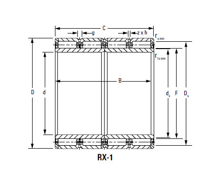 Bearing 863ARXS3445A 956RXS3445A