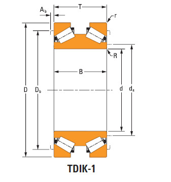 Tdik Thrust Tapered Roller Bearings lm765148dw lm765111