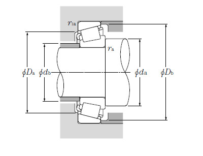 Bearing Tapered Roller Bearings Single Row HM746646/HM746610