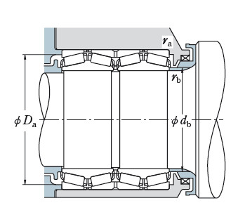 NSK Rolling Bearing For Steel Mills 247KV4051