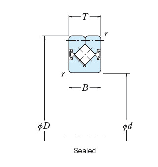 Bearing NSK ROLLER BEARINGS NRXT50050DD