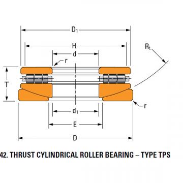 thrust cylindrical roller bearing 120TPS153
