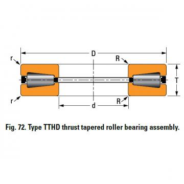THRUST TAPERED ROLLER BEARINGS T921F(3)
