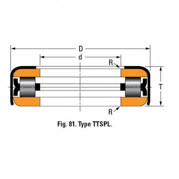 Bearing THRUST TAPERED ROLLER BEARINGS T76