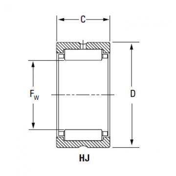 cylindrical roller bearings HJ-12415448