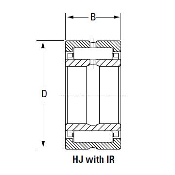 cylindrical roller bearings HJ-13216248 IR-11213248