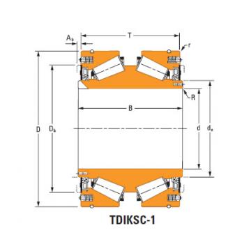 Tdik Thrust Tapered Roller Bearings 81602dw 81962