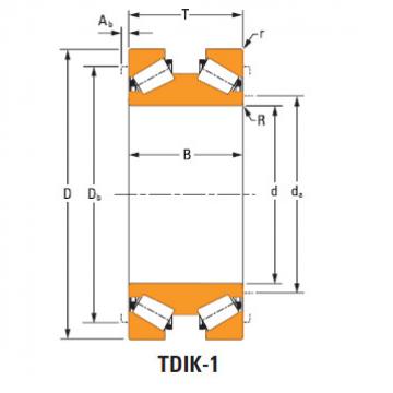 Tdik Thrust Tapered Roller Bearings nP091790 nP091792