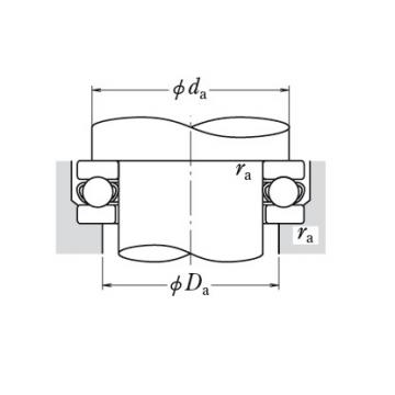 NSK single-direction thrust ball bearings 51128X