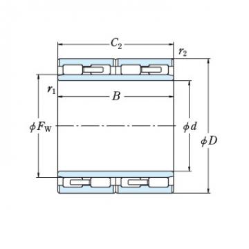 Bearing FOUR-ROW 127RV1722