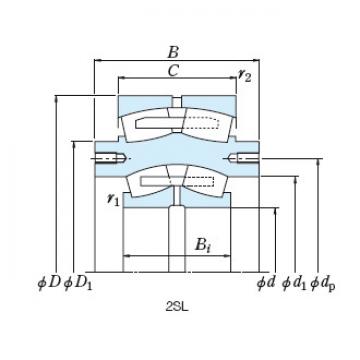 Bearing NSK Roll Bearings for Mills 3U90-4