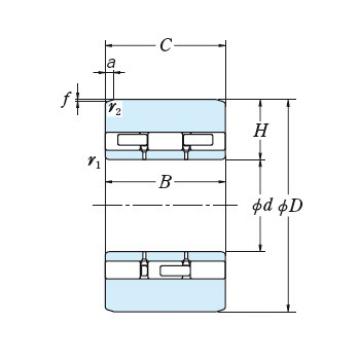 Bearing NSK Roll Bearings for Mills 2SL200-2UPA