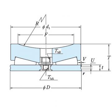 Tapered Roller Thrust Bearing 266TFV02