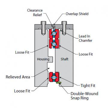 Bearing Thin Section Bearings Kaydon NB025CP0