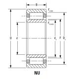 CYLINDRICAL ROLLER BEARINGS Bearing 210RF92 105RT32