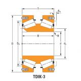 Tdik Thrust Tapered Roller Bearings H228643dw H228610