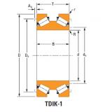 Tdik Thrust Tapered Roller Bearings ee833157dw 833232