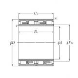 NTN Cylindrical Roller Bearings Four Row Bearing 4R13603 4R10015