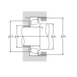 Bearing Tapered Roller Bearings Single Row 32984