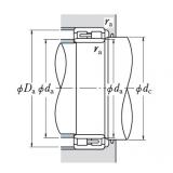 NSK double row cylindrical roller bearings NN3022K