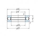 NSK single-direction thrust ball bearings 51148X