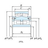 Bearing NSK Roll Bearings for Mills 2SL260-2UPA